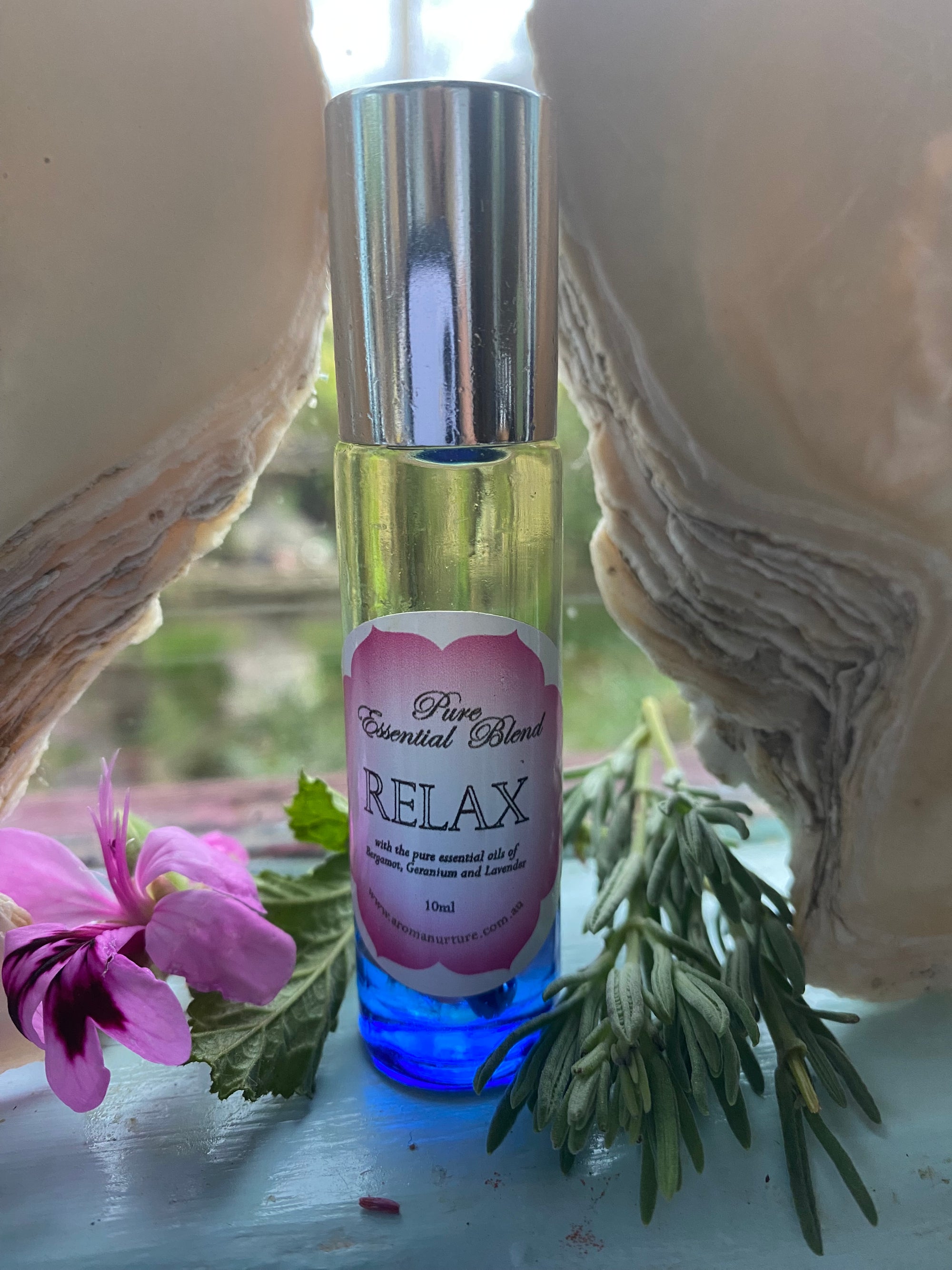 Relax Roll-on Blend with Crystal Chips.10mls.