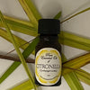 Pure essential oil of Citronella 10mls.(Cymbopogon nardus).