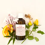 Lush Massage Oil in Light Olive Oil 100 mls.