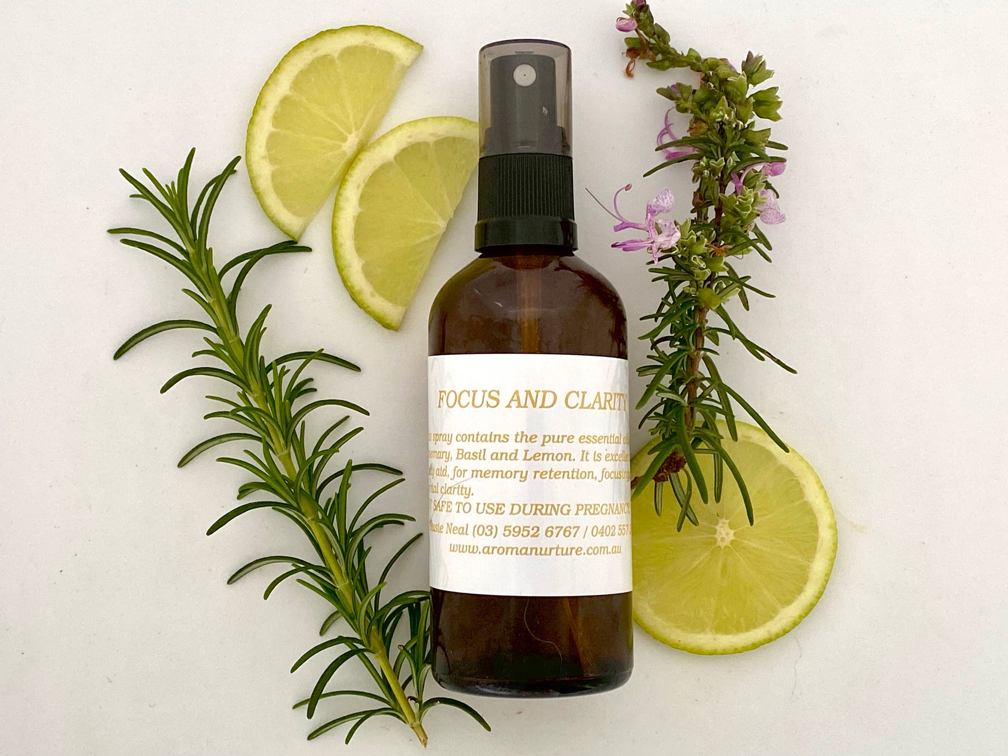 Focus and Clarity Spray 100 mls