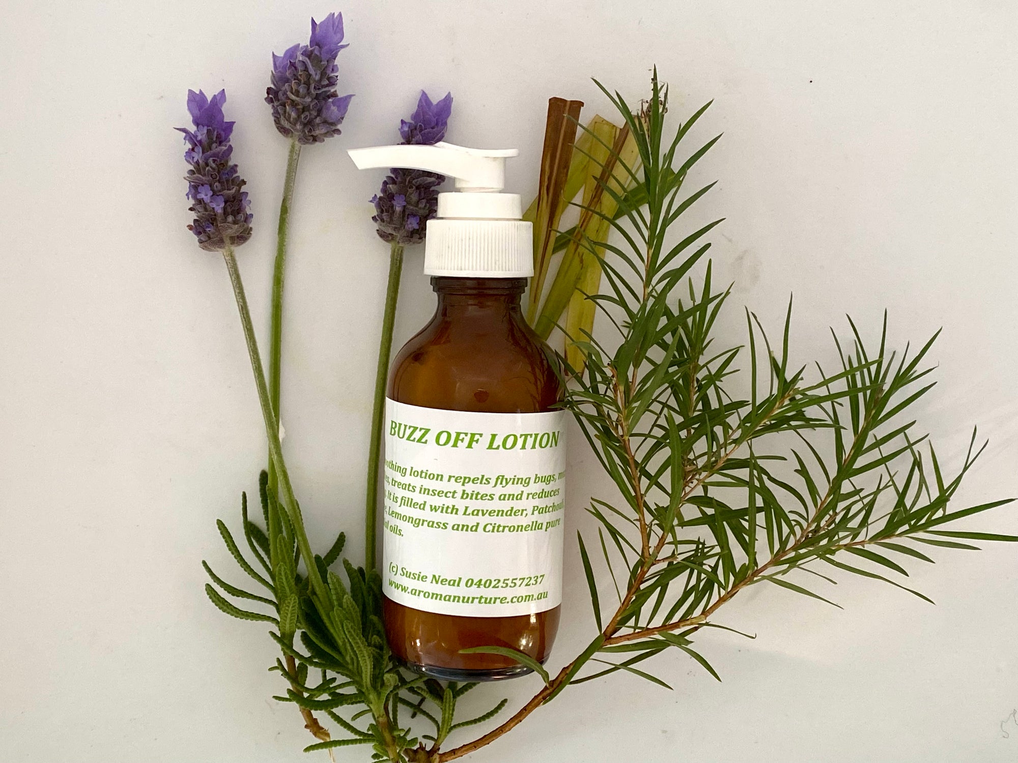 Buzz Off Lotion. 100 gm.