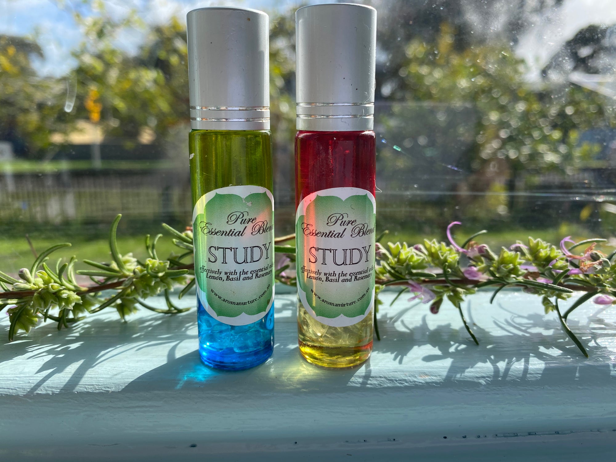 Study Roll-on Blend with Crystal Chips.10mls.