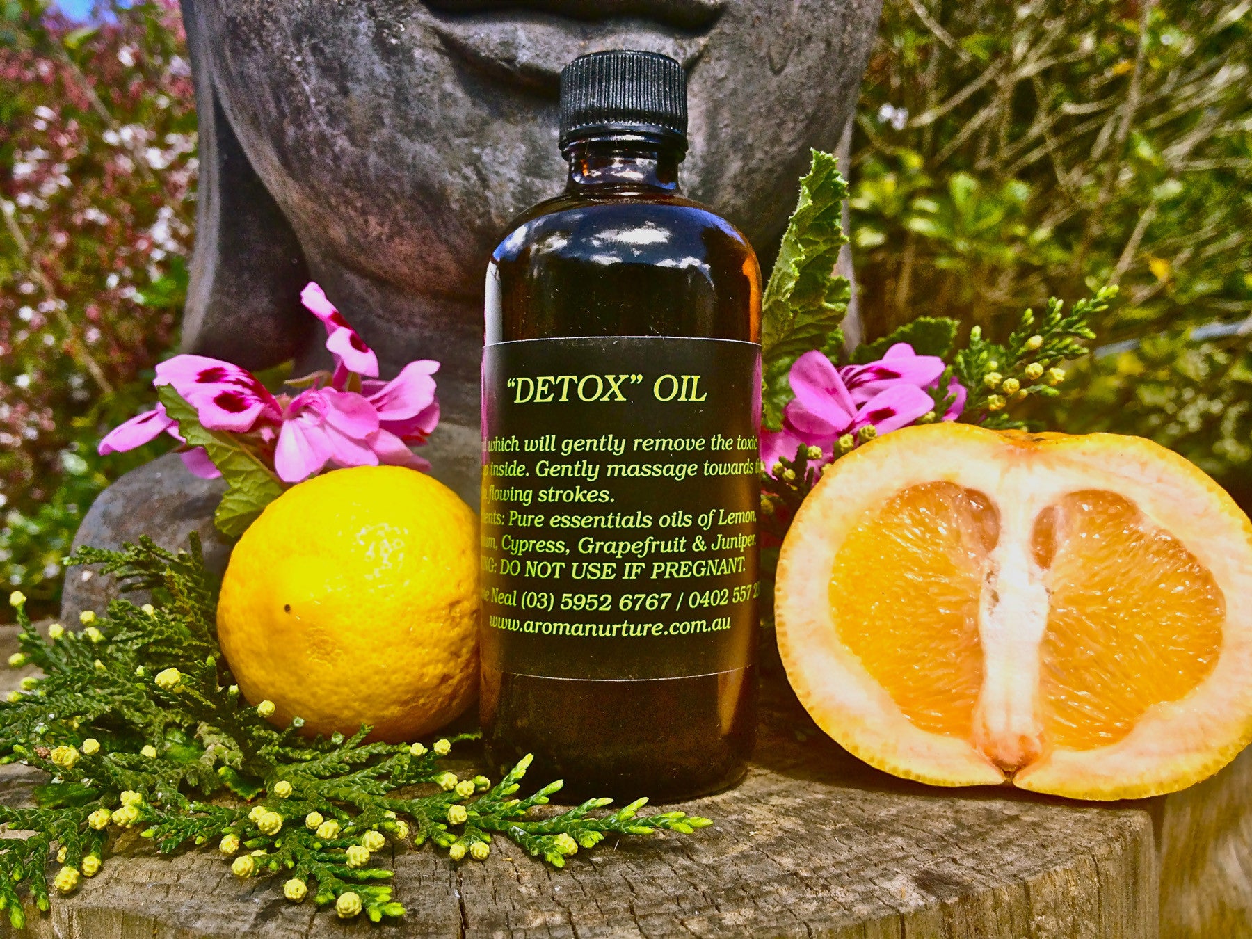 Detox Massage Oil