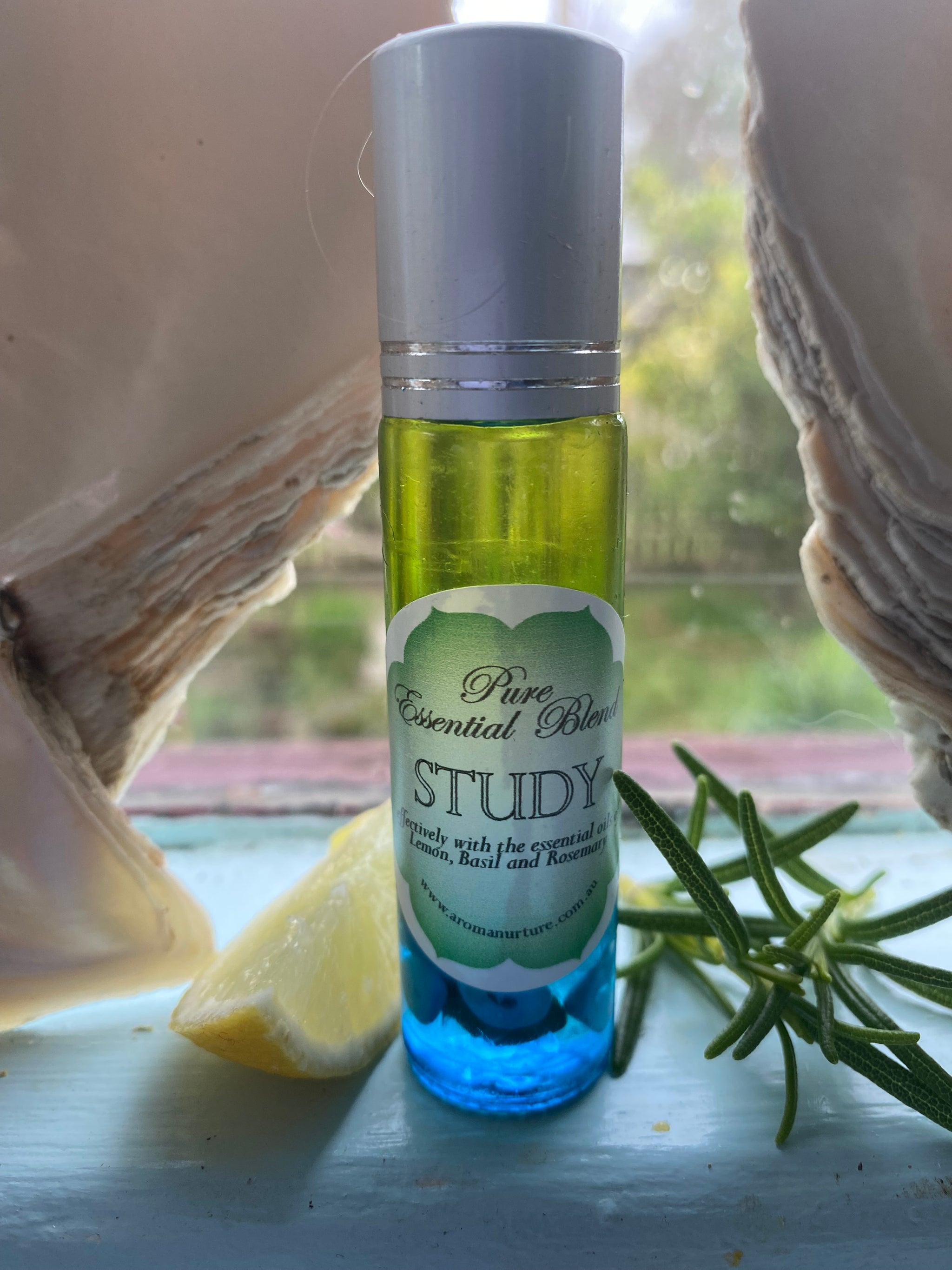 Study Roll-on Blend with Crystal Chips.10mls.