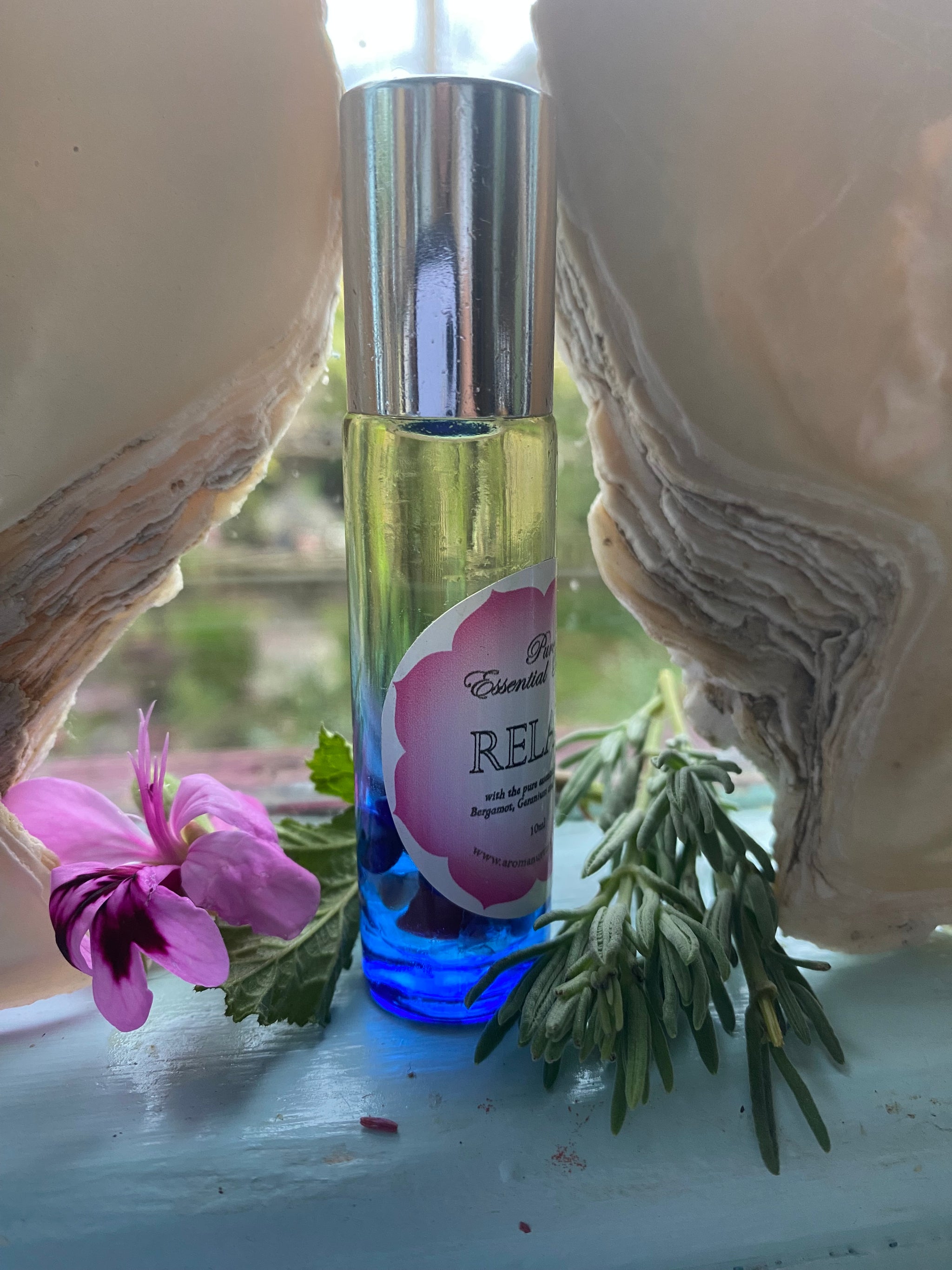 Relax Roll-on Blend with Crystal Chips.10mls.