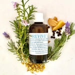 Revive Massage Oil in Light Olive Oil. 100 mls.
