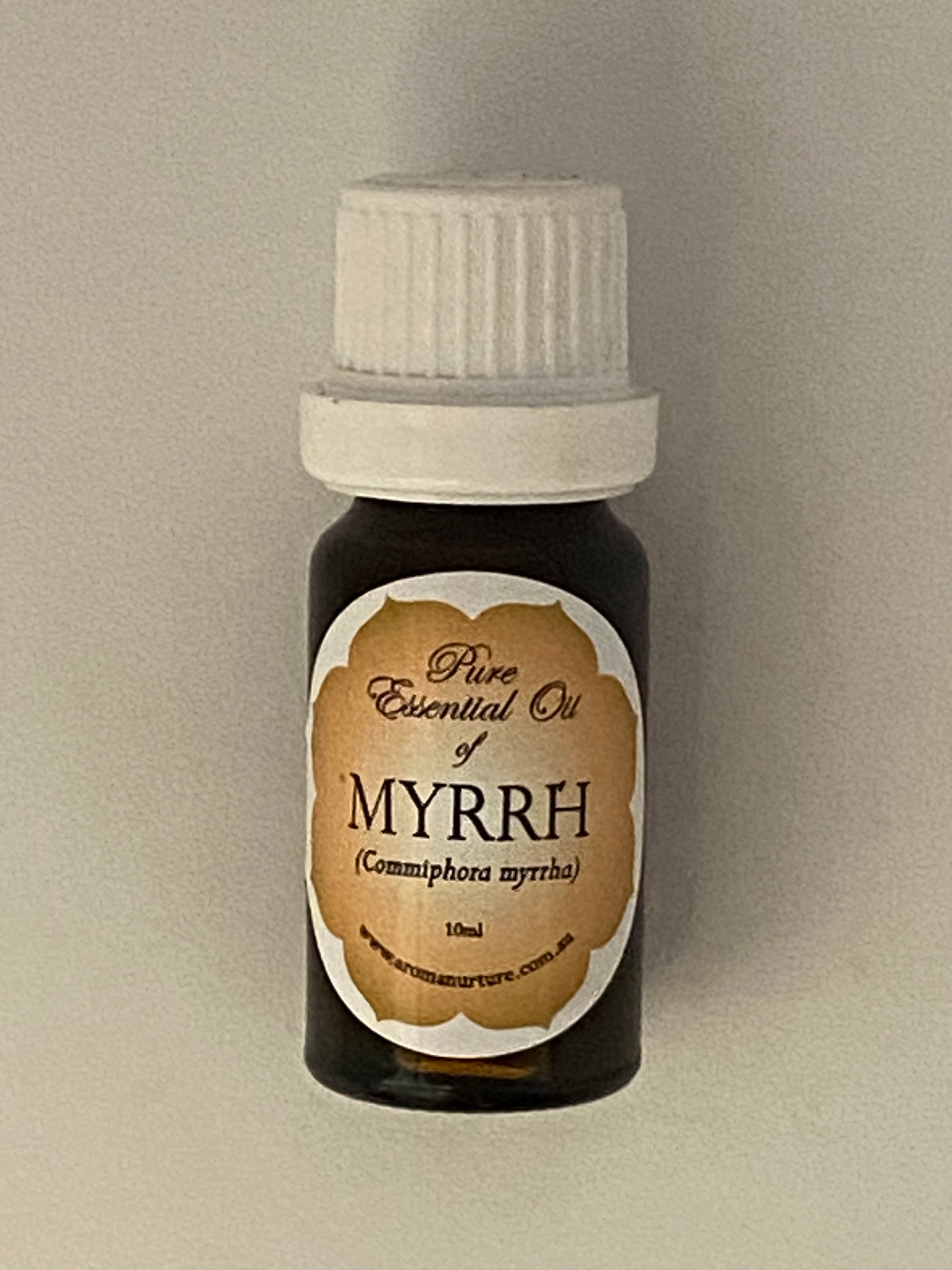 Pure Essential oil of Myrrh 10mls.(Commiphora myrrha).