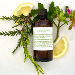 Detox Massage Oil based in Light Olive oil.100 mls.