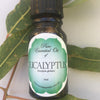 Pure essential oil of Eucalyptus 10mls.(Eucalyptus globulus).