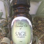 Pure Essential oil of Sage 10mls.(Salvia lavendulaefolia).