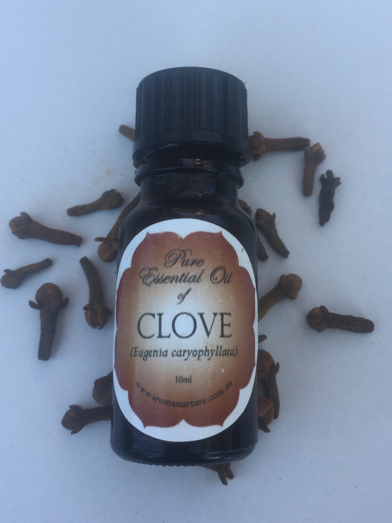 Pure essential oil of Clove 10mls. (Syzygium aromaticum).