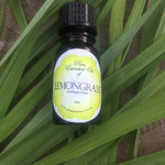 Pure essential oil of Lemongrass 10mls. (Cymbopogon citratus).