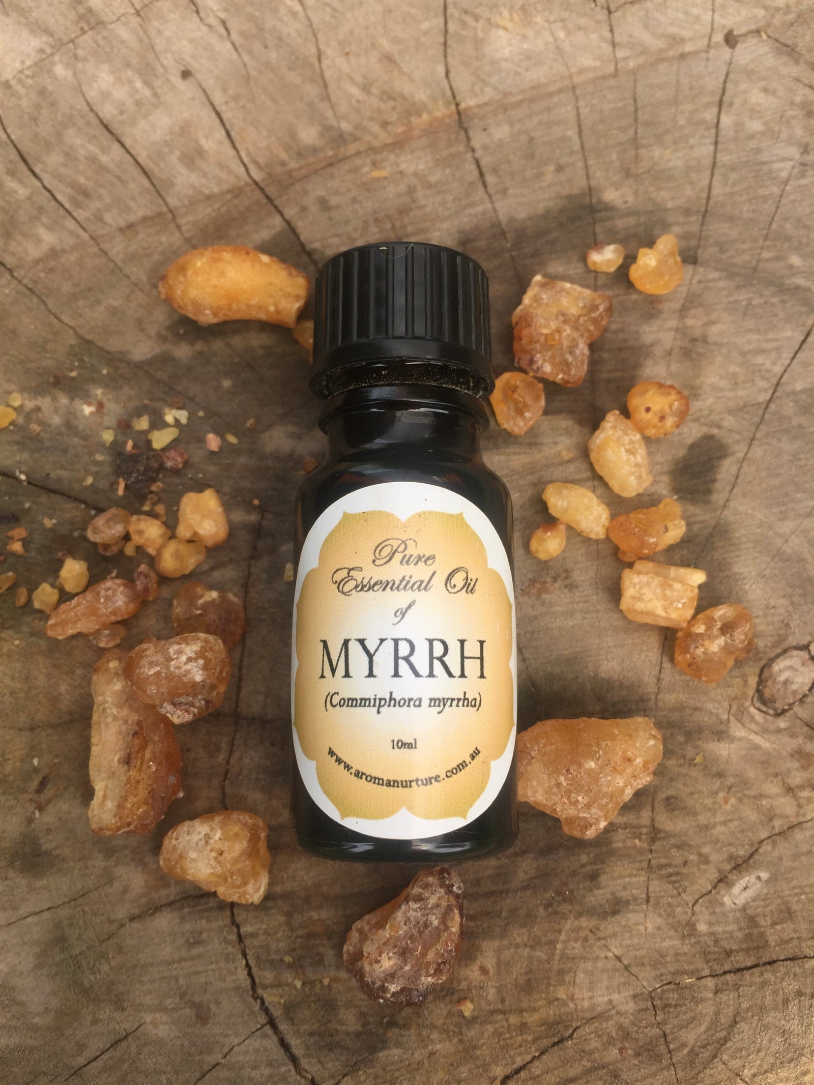Pure Essential oil of Myrrh 10mls.(Commiphora myrrha).