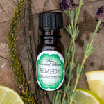 REMEDY Pure essential oil blend.