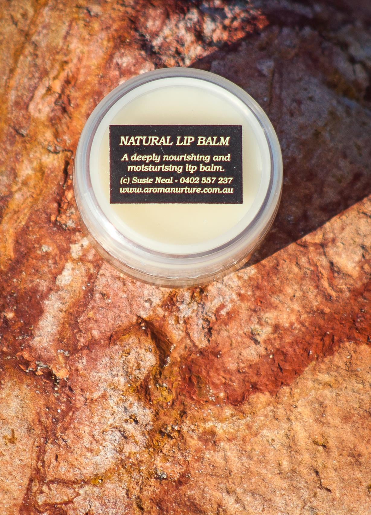All natural Lip Balm. 10gm.